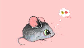 Рисунок на тему «Мышь» — автор: ❀𝓜𝓪𝓻𝓲❀