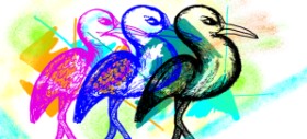 Scotschik❤️ の コウノトリ の絵