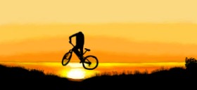 Drawing of Bicycle by Pinky