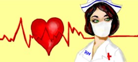 Drawing of Nurse by Debidolittle