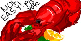 ;kthkth の ロブスター の絵