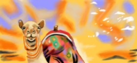 Ani の ラクダ の絵
