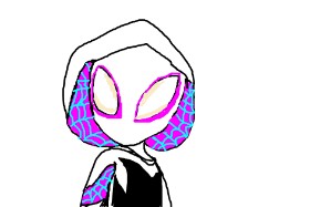 THE Artist の スパイダーマン の絵
