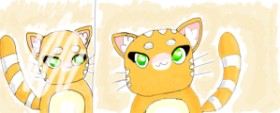 coconut の 鏡 の絵