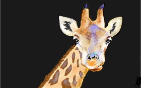 GJP の キリン の絵