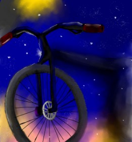 Drawing of Bicycle by Lyv