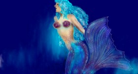 Eclat de Lune の 人魚 の絵