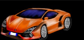 Temüjin の 車 の絵