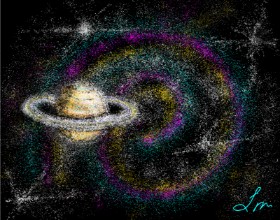 Saturn - autor: Nonuvyrbiznis 