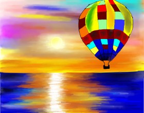 Drawing of Parachute by Tokyo