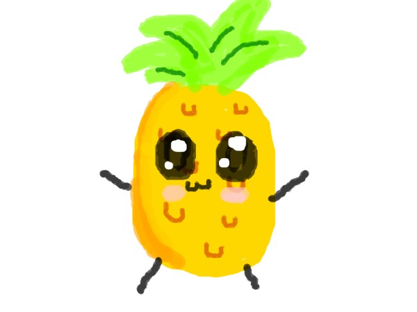 Dogemaster の パイナップル の絵