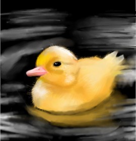 Aprix の アヒル の絵