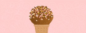 Drawing of Ice cream by Helena