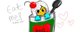 Drawing of Ice cream by That One Llama