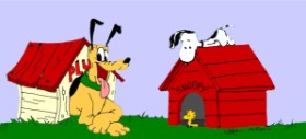 Kim の 犬小屋 の絵