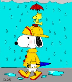 Drawing of Umbrella by GreyhoundMama