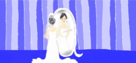 robee の 鏡 の絵