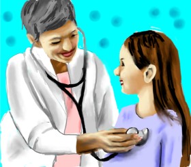 Яandi の 医師 の絵