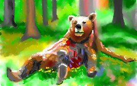 Herbert の クマ の絵