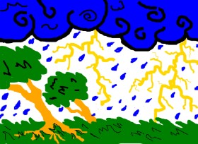 Dozelii の 嵐 の絵