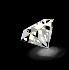 Drawing of Diamond by Alex Berrhto