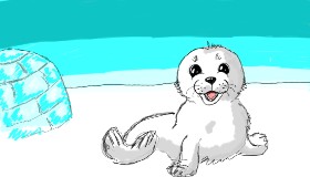 Kokos の シール の絵