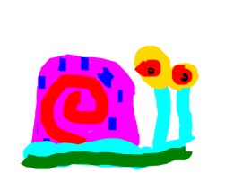 Anonymous の カタツムリ の絵