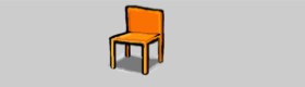Drawing of Chair by Drum
