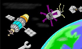 Flowerpot の 衛星 の絵