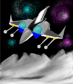 キルダ の 宇宙船 の絵
