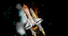 Рисунок на тему «Ракета» — автор: Eclat de Lune