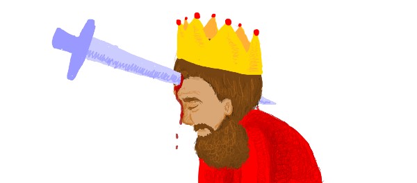 Рисунок на тему «Король» — автор: kossara