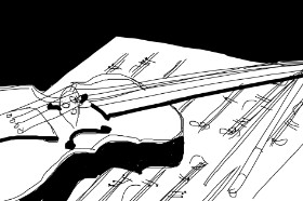 TyraMusa の バイオリン の絵