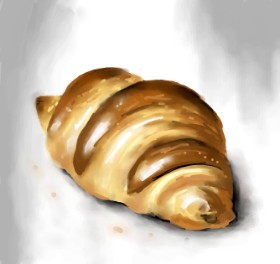 Яandi の クロワッサン の絵