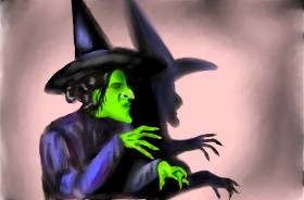 Wizard の 魔女 の絵