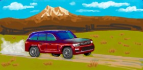 shiNIN の 車 の絵