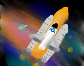 Рисунок на тему «Ракета» — автор: Beagle❤️❤️