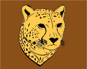 Mostafa の チーター の絵