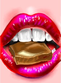 ⋆su⋆vinci彡 の チョコレート の絵