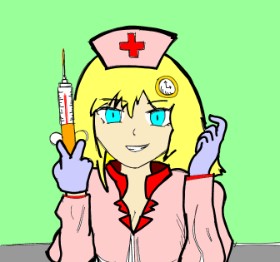 Drawing of Nurse by ヴィクトル