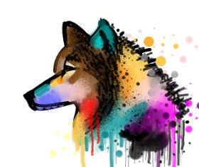 Рисунок на тему «Волк» — автор: Cookie
