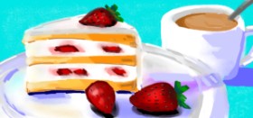 Millie 🌸 の ケーキ の絵