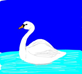 Laura96 の 白鳥 の絵