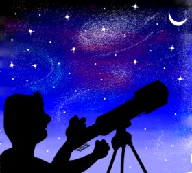 Drawing of Telescope by Namie