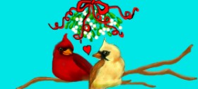 Debidolittle の ヤドリギ の絵