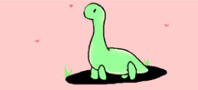 Рисунок на тему «Динозавр» — автор: Strider
