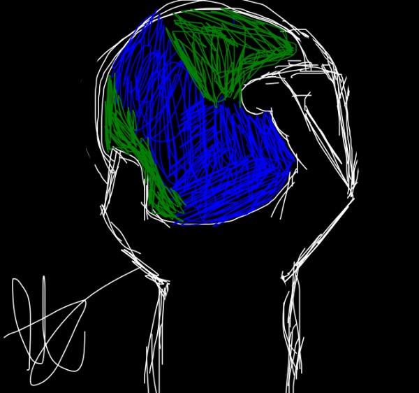 Рисунок на тему «Земля» — автор: SmallWorld