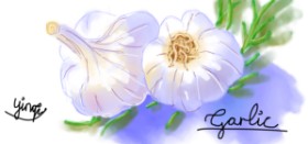 Рисунок на тему «Чеснок» — автор: 糖葫芦