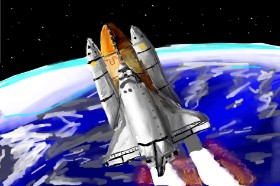 Raketa - autor: Mia