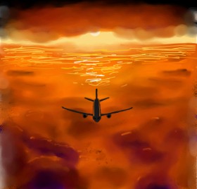 Joze の 飛行機 の絵